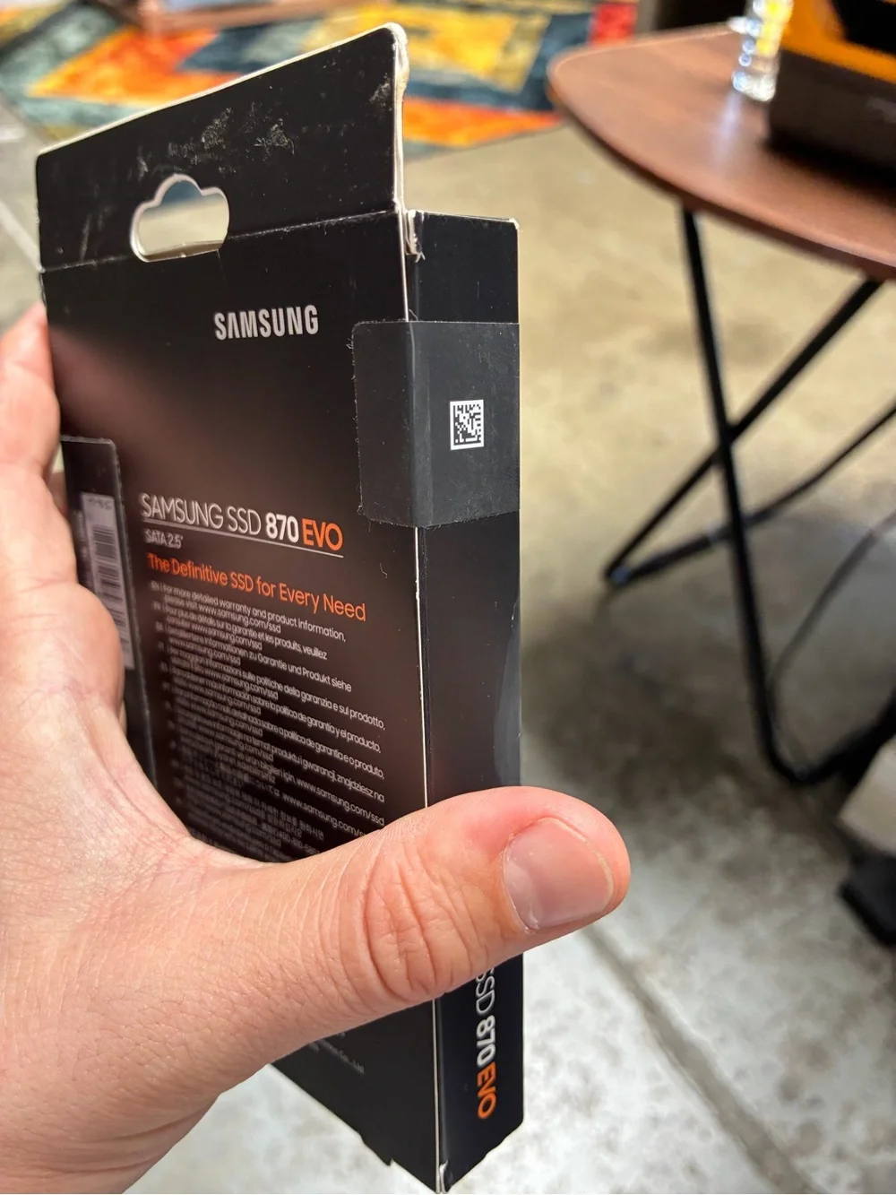 Samsung 870 EVO SATA III SSD 1TB 2.5” Internal Solid State Drive, Upgrade PC